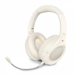 Muse M-295 ANCW – bezvadu Bluetooth austiņas, kas aptver ausis, ar mikrofonu un ANC, baltas