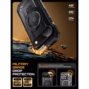 Supcase UB Grip Mag MagSafe vāciņš Google Pixel 11 Pro XL – melns