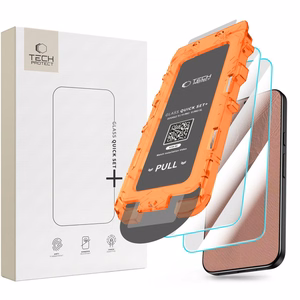 Tech-Protect Quick Set+ rūdīta stikla aizsargi modelim Google Pixel 9 / 9 Pro / 10 / 10 Pro / 11 / 11 Pro, 2 gab.