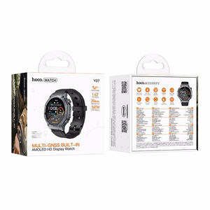 Smartwatch Hoco 1,43" AMOLED GPS with call function Y37 black