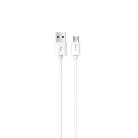 Devia kabelis Smart EC081 USB - MicroUSB 1,0 m 2,1A balts