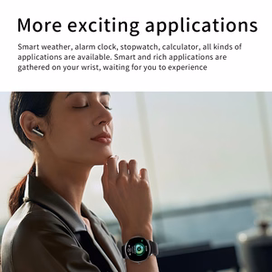 Blavec Smartwatch M-01 Vesta HD AMOLED Voice Call (SWM01-B) black