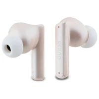 Guess Bluetooth austiņas GUTWST88MCTGP TWS + dokstacija rozā kapsula drukāts logotips