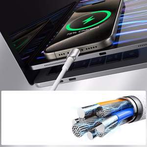 USB-C - USB-C kabelis Joyroom S-A51 60W 1.2m pelēks