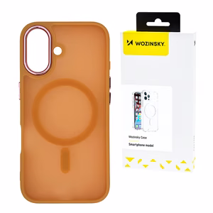 Wozinsky modes viedtālruņa apvalks ar MagSafe Samsung Galaxy S24 FE – oranžs