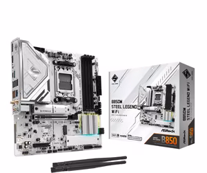 Asrock B850M Steel Legend WiFi AMD B850 Socket AM5 micro ATX Материнская плата