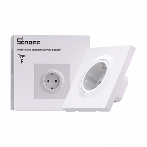 Sonoff WS01STPF-E tradicionālā sienas ligzda (Type F)