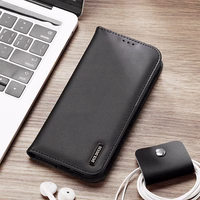 Dux Ducis Hivo viedtālruņa apvalks Samsung Galaxy S25 Edge ar atveramu vāciņu un RFID aizsardzību - melns