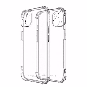 Wozinsky Anti Shock viedtālruņa apvalks iPhone 14 Plus caurspīdīgs caurspīdīgs apvalks