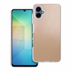 SHINING viedtālruņa apvalks SAMSUNG A06 5G zelta
