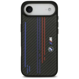 Viedtālruņa apvalks BMW M Kevlar Lines & Logo MagSafe Case for iPhone Air - melns