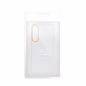 Maciņš Honor 600 / 600 PRO Go Orange saderīgs ar MagSafe caurspīdīgs