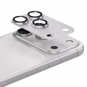 Benks rūdītais stikls Air Shield matēts integrēts lēcas aizsargs (C069) Iphone 17 Pro (3 lēcas) caurspīdīgs