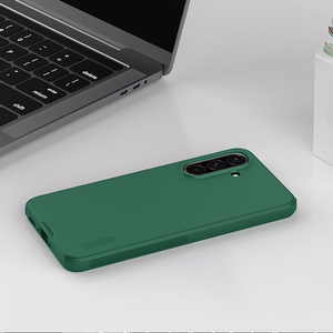 Nillkin Super Frosted Shield Pro viedtālruņa apvalks Samsung Galaxy A36 5G - zaļš
