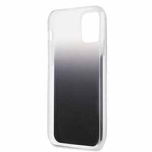 Mercedes Transparent Line чехол для iPhone 12 mini - чёрный