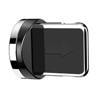 Spraudņa adapteris magnētiskajam USB kabelim Lightning sudraba