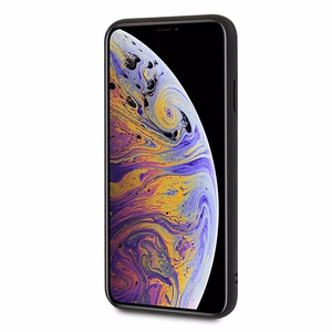 Ferrari cieta viedtālruņa apvalks iPhone Xs Max - melns/melns Off Track Victory