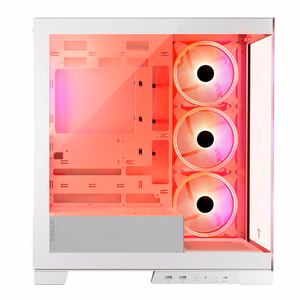 Modecom Volcano SPACE APEX ARGB MIDI Midi Tower balts datora korpuss