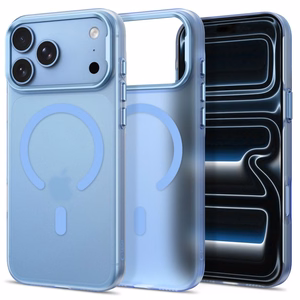 Tech-Protect MagZero MagSafe maciņš iPhone 17 Pro Max / 18 Pro Max, matēti gaiši zils