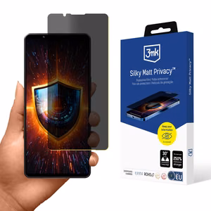 3mk Silky Matt Privacy – privātuma ekrāna aizsargs modelim Sony Xperia 1 VII