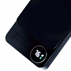 3mk HARDY MagSynergy Ni+ 5 000mAh 22.5W Portatīvais lādētājs ar USB 1C1L - melns