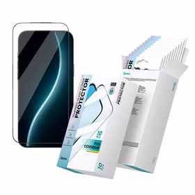 Benks rūdīts stikls Air Shield HD (T070) iPhone 17 Pro Max melns - 10 gab