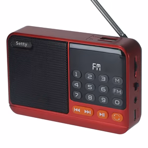 Setty mini FM radio + Bluetooth skaļrunis SFM-01M