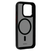 Liavec Hybrid MagSafe viedtālruņa apvalks iPhone 15 Pro Max pelēks