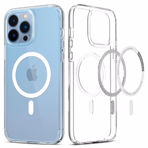 Spigen Ultra Hybrid Mag viedtālruņa apvalks ar MagSafe iPhone 13 Pro Max - balts