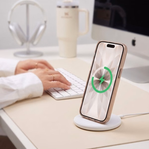 Tech-Protect MagZero MagSafe maciņš iPhone 17, matēti bēšbrūns