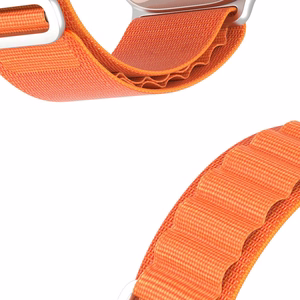 DUX DUCIS siksniņa GS neilona Apple Watch 42 / 44 / 45 / 49 mm oranža