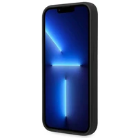 Viedtālruņa apvalks Ferrari FEHCP14LSIBBK iPhone 14 Pro 6.1 - melns silikona metāla logotips