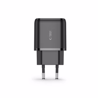 Tech-Protect C20W lādētājs USB-C PD 20W / USB-A QC 3.0 - melns