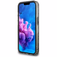 Karl Lagerfeld IML atkārtotā logotipa viedtālruņa apvalks iPhone 16e - sudrabains