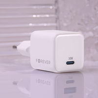 Forever TC-08-30C GaN PD lādētājs 1x USB-C 30W balts