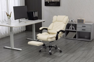 Activejet biroja krēsls YK7416, bēšs