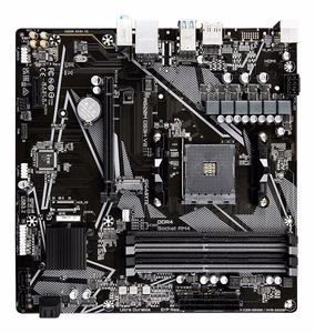 GIGABYTE A520M DS3H V2 mātesplate - atbalsta AMD Ryzen 5000 sērijas AM4 procesorus, līdz 4733MHz DDR4 (OC), PCIe 3.0 x16, GbE LAN, USB 3.2 Gen 1