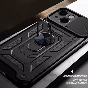 Viedtālruņa apvalks Slide Camera Armor Realme 9i melns