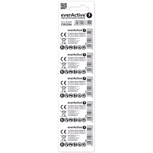 Litija baterija mini everActive CR2354 - blisteris 5 gab.