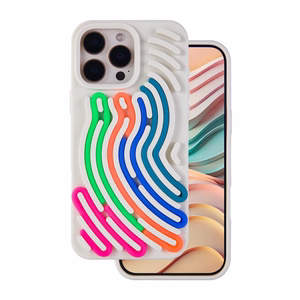 DIY Snake case for iPhone 15 Pro 6,1" beige