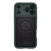 Spigen Optik Armor Magnētiskais viedtālruņa apvalks iPhone 17 Pro Max - zaļš