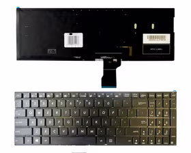 Keyboard ASUS: UX52, UX52A, UX52V, UX52VS, UX501 ar backlight