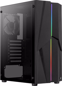 Aerocool Mecha Midi Tower melns datora korpuss