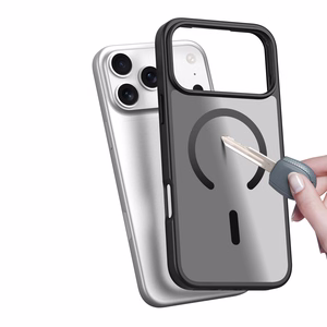 Dux Ducis Yind iPhone 17 Pro Max apvalks saderīgs ar MagSafe - melns
