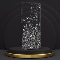 Briljanta caurspīdīgs viedtālruņa apvalks Samsung Galaxy A23 4G/5G Caurspīdīgs