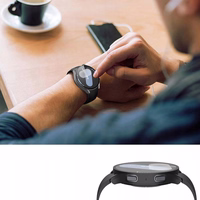 Tech-Protect Defense pulksteņa apvalks Samsung Galaxy Watch 8 44mm - melns