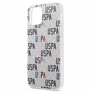 US Polo USHCP12SPCUSPA6 Logo Mania Collection vāciņš ierīcei iPhone 12 mini 5.4", balts