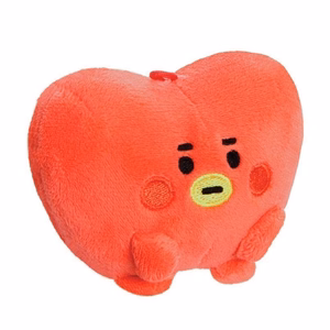 Line Friends BT21 TATA Baby Pong Pong plīša talismans, 8 cm