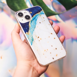 Gold Glam viedtālruņa apvalks iPhone 13 Pro 6,1" leduskalns