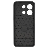 Tel Protect Carbon Elite viedtālruņa apvalks Xiaomi Redmi Note 13 Pro 5G melns